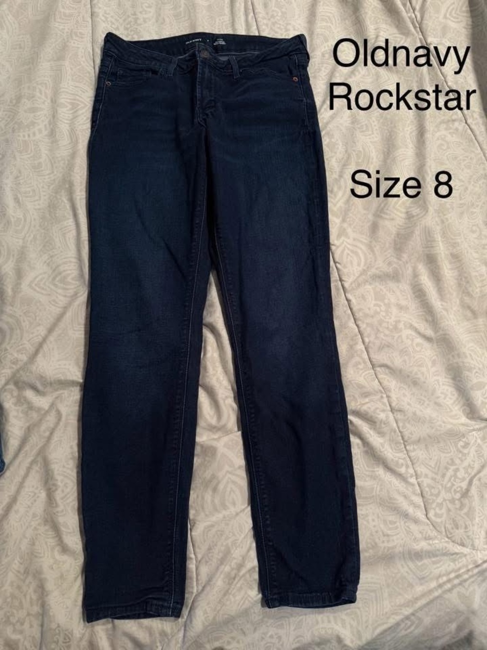 Old Navy Dark Blue Skinny Jeans - Rockstar Fit